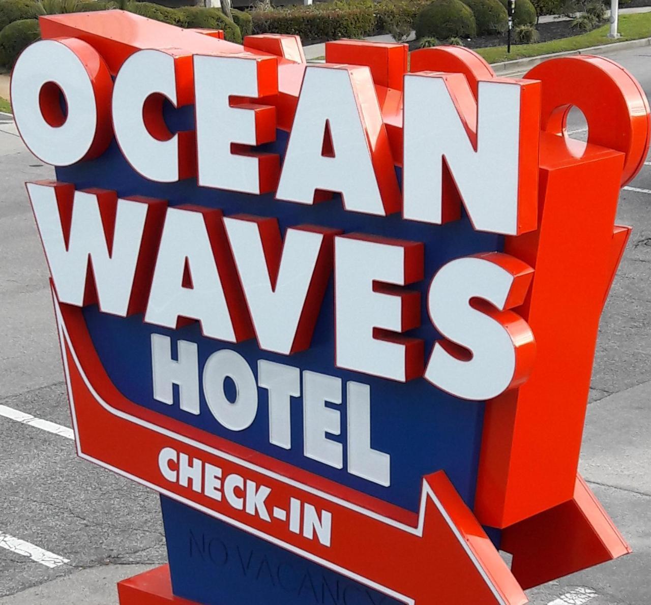 Ocean Waves Hotel Myrtle Beach Eksteriør billede